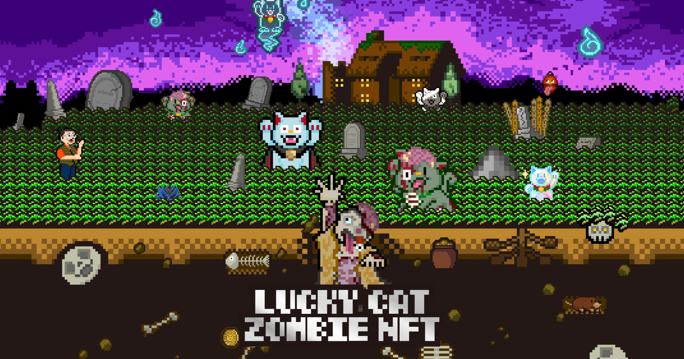 Lucky Cat Zombie NFT